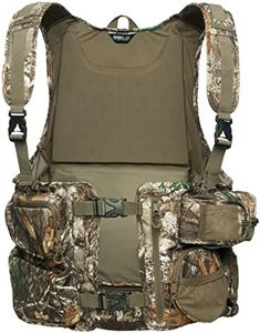 BLOCKER OUTDOORS Finisher Max Pro Turkey Vest with Detachable Seat Cushion, Rt Edge, One size