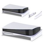 Horizontal Stand for PS5 Console, MENEEA for PS5 Accessories Base Compatible with PlayStation 5 Disc & Digital Editions