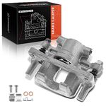 A-Premium Disc Brake Caliper Assembly with Bracket Compatible with Select Chrysler, Dodge, Jeep and Mitsubishi Models - 200, Cirrus, Sebring, Avenger, Caliber, Compass, Patriot, Lancer - Rear Driver