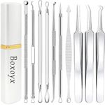 Blackhead Remover Tool, Boxoyx 10 P