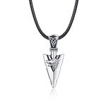 ZIPPICE Arrowhead Necklace 925 Sterling Arrow Necklace Arrow Pendant Animal Arrowhead Necklace Jewellery for Men Women Unsex