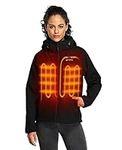 ORORO Women's Slim Fit Heated Jacke