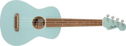 Fender Avalon Tenor Ukulele, Daphne Blue