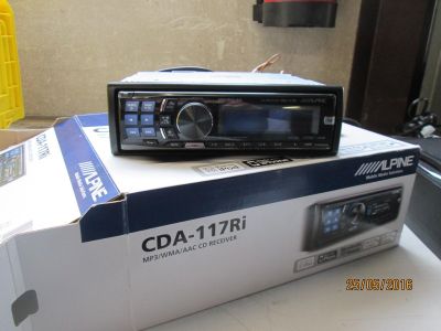 Alpine PWE-V80 Compact Powered Subwoofer – 160W Car Audio Bass