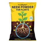 TrustBasket Neem Cake Powder Organic Fertilizer and Pest Repellent for Plants (450 GMS)