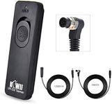 Shutter Release Cable Remote Control for Nikon Z9 Z8 D810 D850 D500 D5 D800 D700 D4s D4 D3 D3s D3X D2H D2X D300s D300 D200 D100 D1 D1h D1x and More Replaces MC-30 / MC-36 / MC-30A