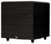 Acoustic Audio PSW-12 Down Firing Powered Subwoofer, Black