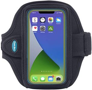 Tune Belt Armband Compatible with OtterBox Commuter Cases for iPhone X/Xs and 6/6s/7/8; for Running & Working Out - Sweat-Resistant [Black]