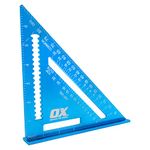 OX Tools Pro Aluminium Rafters Square Metric - 180mm, Blue