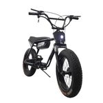 VIGOREBIKE VX Urban Electric Cycle,350w Hub Motor | Fat Tyre Cycle 20.0” with Front Suspension|Dual Disc Cut-Off Brakes|Fast Charging 60+ KM Range on Pass,95% Pre-Assembled with Charger
