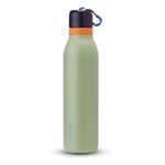 Owala FreeSip Twist Insulated Stainless Steel Water Bottle with Straw for Sports and Travel, BPA-Free, 24-oz, Blue/Green (Camo Cool)