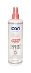 ican london isopropyl rubbing alcohol 99.9% first aid antiseptic 500ml spray