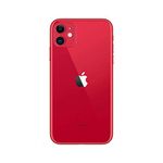 ABUSVEX Original Back Glass Replacement for iPhone 11 All Carriers with Pre-Installed Adhesive and Repair iPhone 11 Tool (Red)