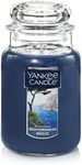 Yankee Candle Mediterranean Breeze Scented, Classic 22oz, Large Jar Single Wick Candle, Over 110 Hours of Burn Time, Paraffin-Grade Wax