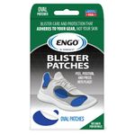 ENGO Blister Prevention Patches Oval Patches (Starter, 6, Count)