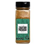 A Spice Affair Zaatar Premium | All Purpose Spices & Seasoning Blends for Cooking Meat, Roasted Vegetables, Bread Dips & More - Medium Shaker 225g