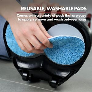 Ewbank Lightweight Floor Polisher & Scrubber – Reusable Pads for Hard Floors