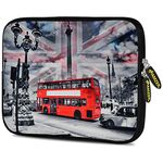 Amzer 7.9-10.5" Designer Neoprene Sleeve Case for iPad/Tablet/e-Reader and Notebooks, London Red Bus (AMZ5249105)