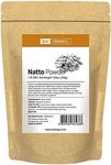 ONDAMGO Natto Powder 7.05 Ounces 100% Natural Nattokinase Freeze-Dried Fermented Soybean Powder for Gut Health, High in Probiotics, Vitamin K2