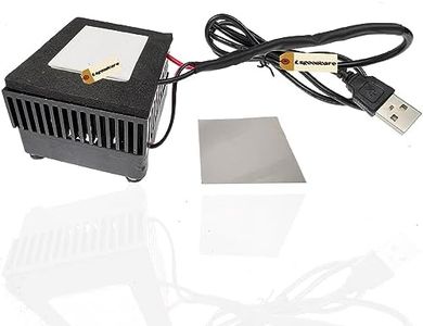 Lsgoodcare Kit modulo dissipatore di calore per telefono fai da te da 5 V, dispositivo di raffreddamento a semiconduttore USB, sistema di raffreddamento per tablet, dissipatore di calore Peltier con