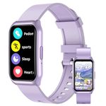Kids Smart Watch Boys Girls Women Men- Smart Watch for Kids Phone with 1.47" IPS Touch Screen, Call Function, IP65 Waterproof, SOS, Pedometer, Sports Mode, Birthday Gift for Boys & Girls (Purple)