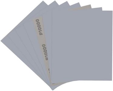 7 PCS Wet Dry Sandpaper 10000 Grit Sheets for Polishing & Finishing
