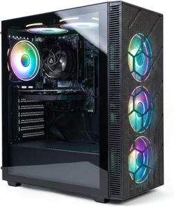 GTR Gaming PC – Ryzen 5, RX 7600 Graphics Desktop Computer
