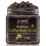 Natural Coffee Scrub with Organic Coffee Body Scrub, Best Acne, Anti Cellulite and Stretch Mark treatment, Spider Vein Therapy for Varicose Veins & Eczema