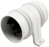 Allstar ALL13010 3" Diameter 5" Length 140 CFM Rating Compact Model In-line Duct Blower