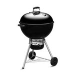 Weber 57Cm Orig Kettle Prem W/GBS Blk Asia Charcoal Grill (Black), Free Standing