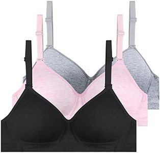 Phennie's Big Girls Training Bras Slim Soft Cup Hasp Teen Small Vest Design Wireless Bra - - 36