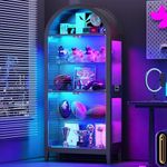 Lvifur Display Cabinet with -RGB Li