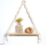 Macrame Hanging Shelves Boho Wall D