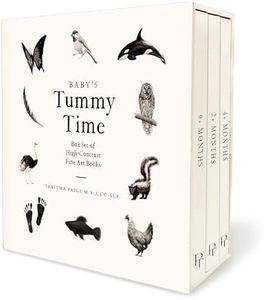 Baby's Tummy Time Book Box Set: A 3-Book Box Set of High-Contrast Art for Visual Stimulation at Tummy Time (Our Little Adventures Series)