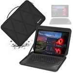 Smatree Hard EVA Protective Case Compatible with 12.3 Inch Lenovo ThinkPad X12 Removable, 11.6 Inch Lenovo 500e/500w Gen 3, Lenovo 300e/300w Gen 3, Slim and Anti-Shock Case Tablet Bag (X8016)