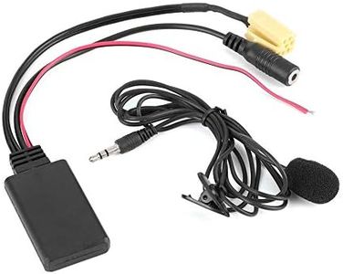 Aramox Cavo Audio Radio Bluetooth Per Auto, Cavo Adattatore Aux Vivavoce Per Auto Da 59,1 Pollici Con Microfono, Adatto Per 159 2007+, Adatto Per Grande Punto 2007+