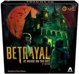 Hasbro Gaming Avalon Hill Betrayal at The House on The Hill 3rd Edition Cooperative Board Game, Ages 12 and Up, 3-6 Players, 50 Chilling Scenarios