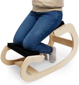 CAWI Silla ergonómica para rodillas y mecedora: mejora tu postura en casa y en la oficina