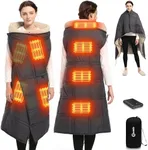 FERNIDA Sherpa Heated Blanket Batte