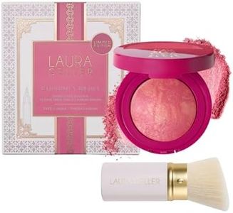 LAURA GELLER NEW YORK Limited Edition Baked Blush-n-Brighten Marbleized Blush - Skyline Sunset - Pink Color for Cheeks