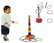 Verbier 7 Ring Toss Quoits Throw Game for Kids/Return Gifts for Kids Birthday