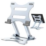 Daping Tablet Stand Holder Folding Aluminum Alloy Adjustable Height&Angle for IPad/IPad Pro/Microsoft Surface/Kindle/Portable Monitor