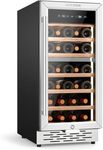 UNTOMAX 33 Bottles Wine Fridge Dual