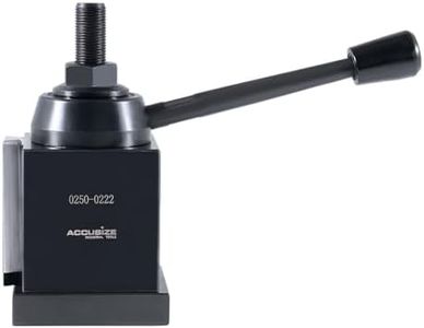 Accusize Industrial Tools Bxa Wedge Type Quick Change Tool Post for Lathe Swing 10-15'', 0250-0222