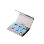 Waldent Ultrasonic Scaler Tips Holder | Autoclavable Scaler Tips Stand with 6 Holes | Stainless Steel