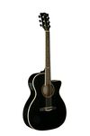 EKO Guitars 06217124 NXT 018 CW EQ Straight Cutaway Electro-Acoustic Guitar, Wine Red