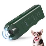 ASSCA Anti Barking Device, Ultrasonic Dog Deterrent Anti Dog Barking Deterrent Devices with 3-in-1 Charging and Safe for People and Pets, Mini Ultrasonic Dog Repeller is Suitable for Most Dogs