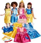 Disney Princess Deluxe Dress Up Trunk, Girls, 21-Piece