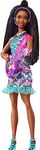 Barbie: Big City, Big Dreams Barbie “Brooklyn” Roberts Doll (11.5-in Brunette with Braids) with Music, Light-Up Feature, Microphone & Accessories, for 3 to 7 Year Olds