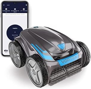 Automatischer Poolroboter Zodiac VORTEX 4WD. Bis zu 12x6 m, reinigt Boden, Wände und Wasserlinie. Fernbedienung und Lift System über App. Inklusive Swivel und Transportwagen. OV 5480 iQ